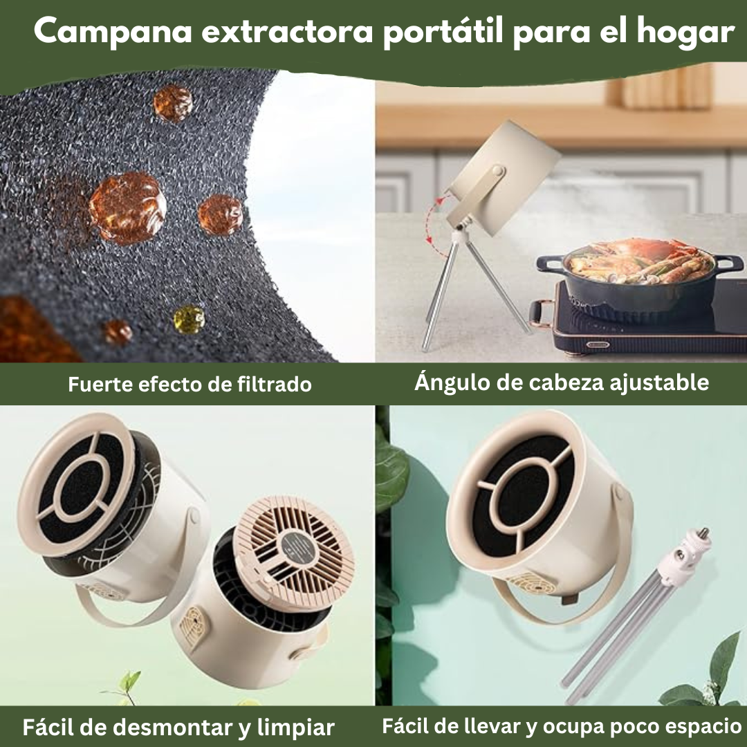 Purificador de Humo Portátil